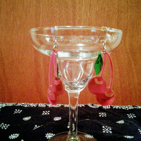 Summer Sale ☀️Cherry earrings🍒 - Picture 2 of 3